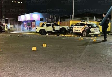Perseguição policial causa colisão tripla em Nova Mutum