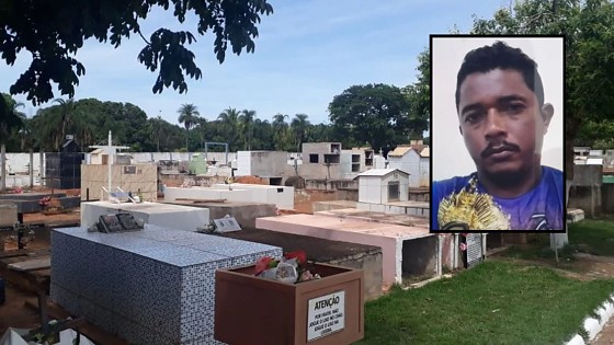 homem soterrado cemiterio