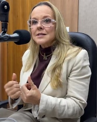 A pré-candidata ao governo, Dra. Natasha Slhessarenko (PSD). 