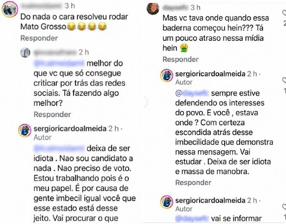 S&eacute;rgio Ricardo coment&aacute;rios