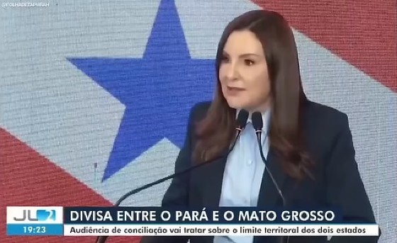 A governadora do Pará, Hana Ghassan (MDB).