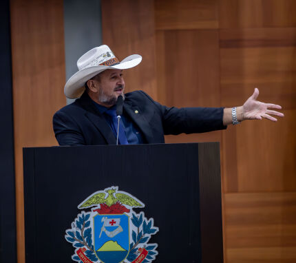 O deputado estadual Gilberto Cattani (PL). 