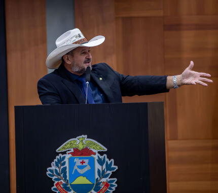 O deputado estadual Gilberto Cattani (PL). 