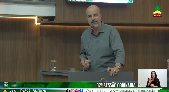 O ex-secretário de Educação de Cuiabá, Amauri Monge. 