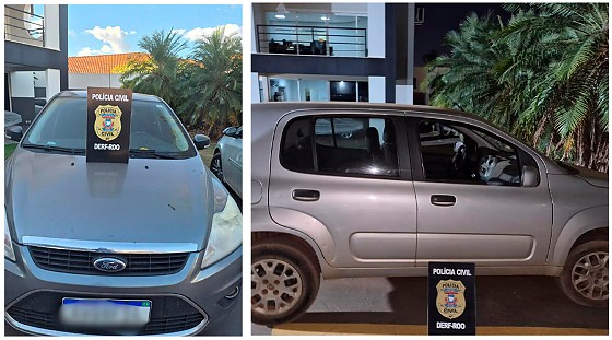 Carros recuperados em Rondonópolis 