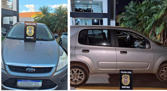 Carros recuperados em Rondonópolis 