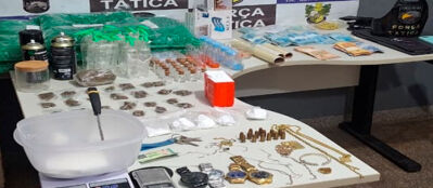 Casal preso com entorpecentes em Rondonópolis 