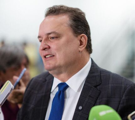 O presidente da ALMT, Max Russi (Podemos). 