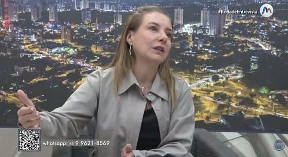 A prefeita de VG, Flávia Moretti (PL).