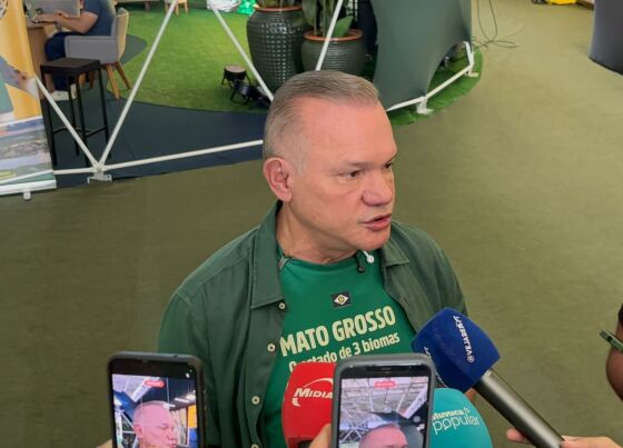 O senador e pré-candidato ao governo, Wellington Fagundes (PL). 