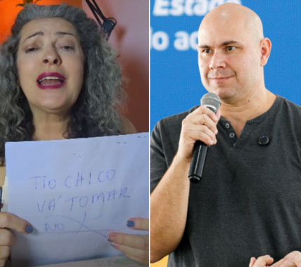 A humorista Damares Oliveira, criadora da 'Bispa Damares' da Igreja 