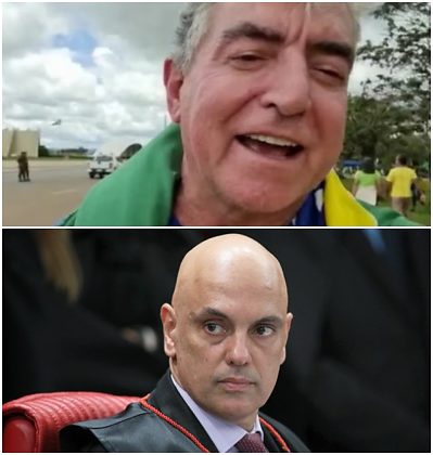 Moraes concede domiciliar humanitária a idoso condenado pelo 8 de janeiro por risco suicida