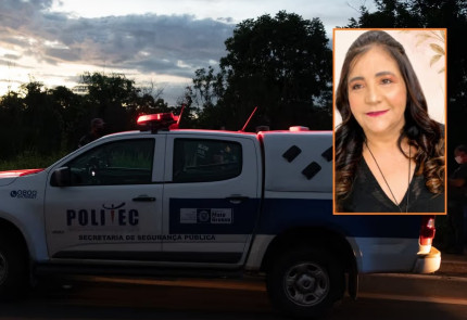 Idosa é morta atropelada por caminhonete e caminhão ao procurar sinal de internet