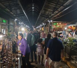 rua coberta em Chapada