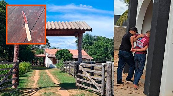 Preso por agredir esposa e tentar matar amiga