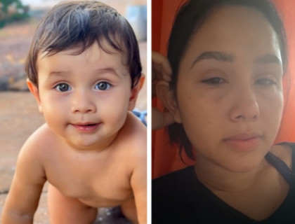 Mãe lamenta em stories morte de bebê que se afogou em balde em VG
