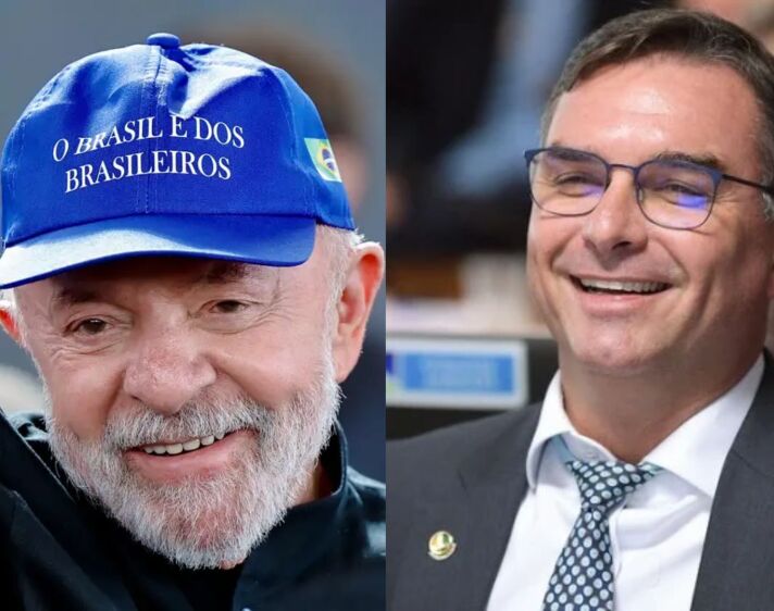 LULA E FLAVIO BOLSONARO