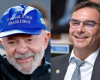 LULA E FLAVIO BOLSONARO
