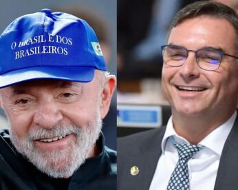 LULA E FLAVIO BOLSONARO