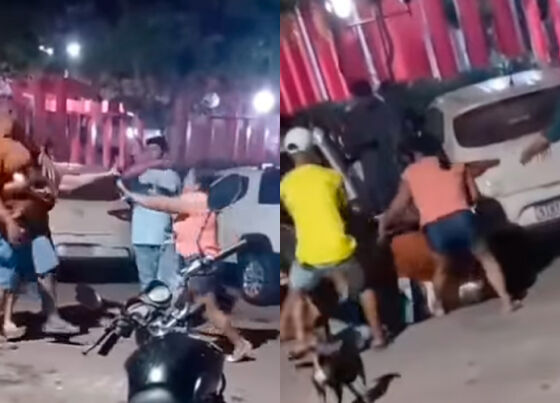 Pancadaria de bar em Jangada 