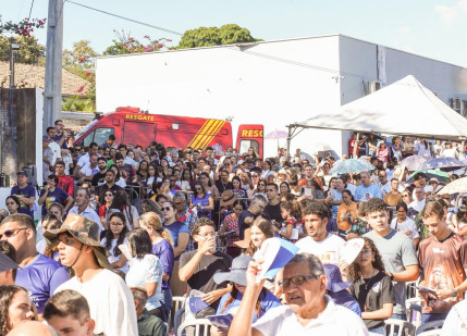 Com 17 mil devotos, beatificação de Padre Nazareno mobiliza força-tarefa dos Bombeiros 