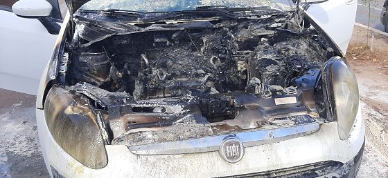 Pálio pega fogo em grande avenida logo após sair de oficina mecânica