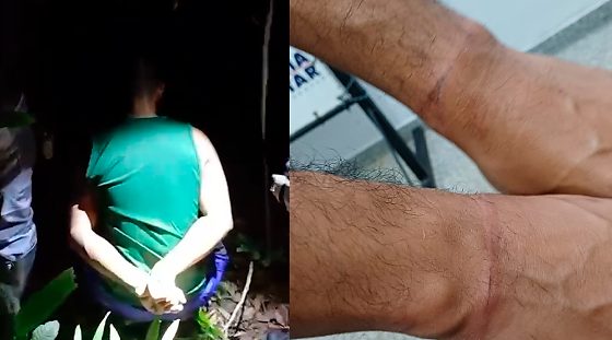 Criminosos sequestram e amarram homem em Lucas