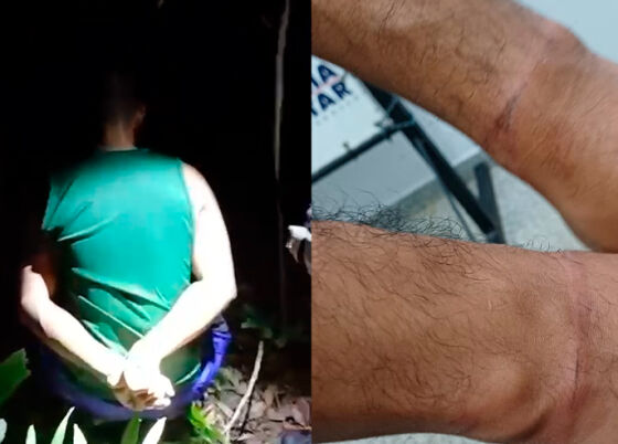 Criminosos sequestram e amarram homem em Lucas