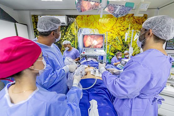 Primeira cirurgia bariatrica pela sáude de cuiabá