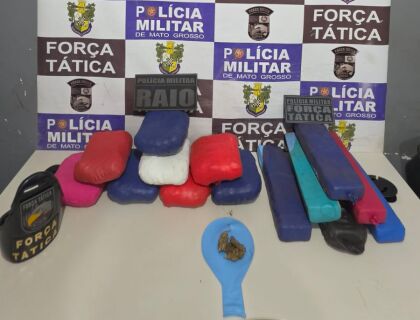 Jovem de 18 anos presa por trafico de drogas