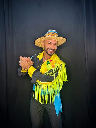 Avinner Augusto, diretor artístico da Associação Cultural Flor Ribeirinha. 