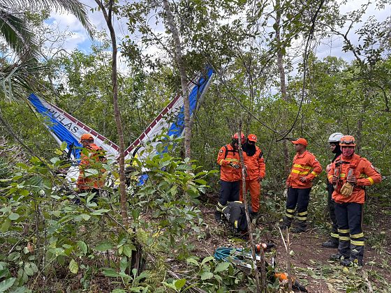 Avião cai em região de garimpo e piloto é encontrado morto
