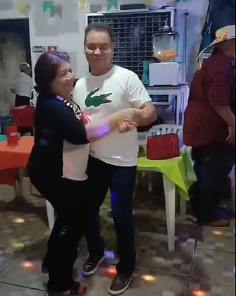 O deputado estadual Eduardo Botelho (UB) no Baile dos Amigos em Cuiabá.
