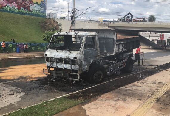 Caminhão avenida do CPA