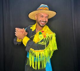 Avinner Augusto, diretor artístico da Associação Cultural Flor Ribeirinha. 