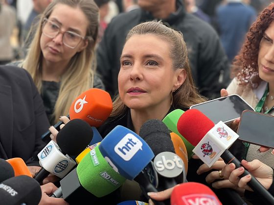 A prefeita de Várzea Grande, Flávia Moretti (PL). 