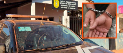 Delegacia de São José do Xingu_Homem algemado