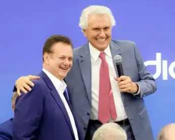 Ronaldo Caiado e Gilberto Kassab
