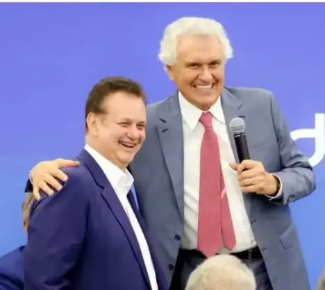 Ronaldo Caiado e Gilberto Kassab