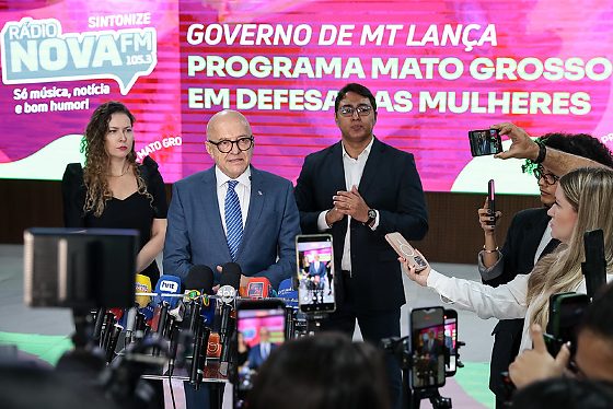 O governador Otaviano Pivetta (Republicanos). 
