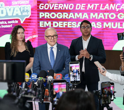 O governador Otaviano Pivetta (Republicanos). 