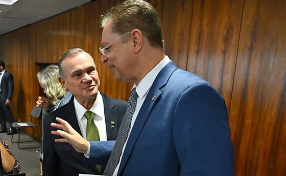 O senador Wellington Fagundes (PL-MT) e o deputado federal Sóstenes Cavalcante (PL-RJ).