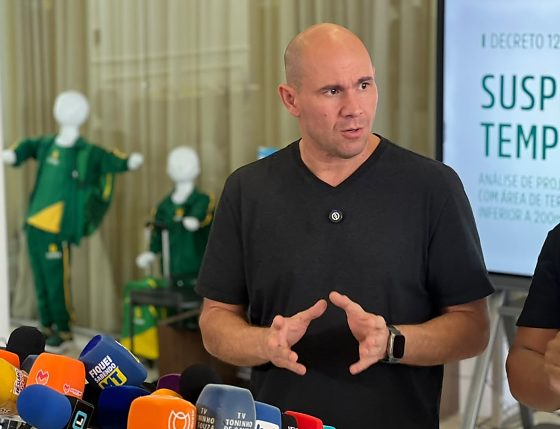 O prefeito de Cuiabás, Abilio Brunini (PL). 