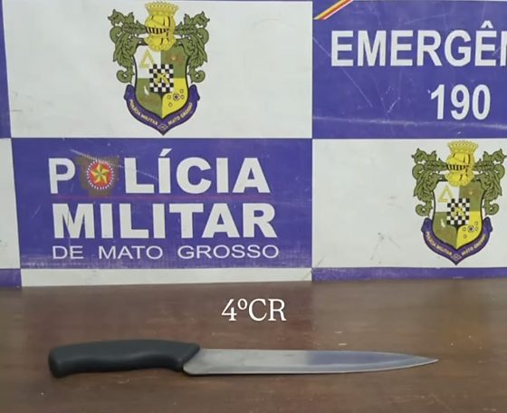 Homem é preso após tentar agredir esposa em Rondonópolis