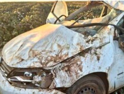 Marido foge e abandona mulher morta em acidente em Nova Ubiratã