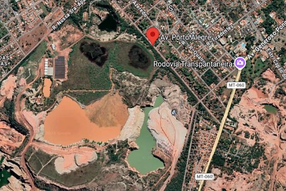 mineração clandestina em Poconé