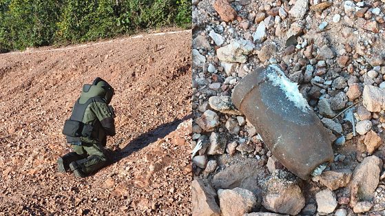 artefato explosivo em Cáceres