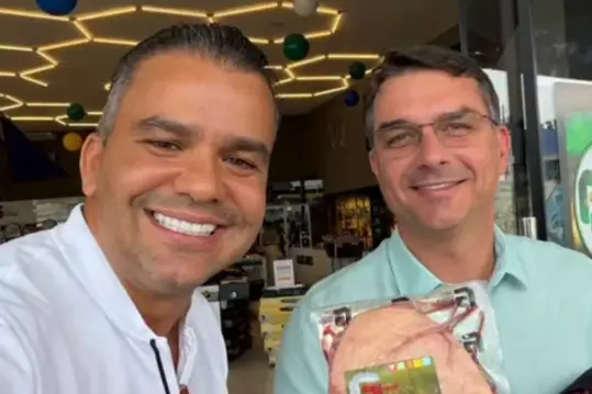 Leandro Batista Nóbrega, responsável pela Picanha de Bolsonaro