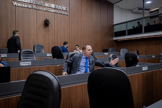 O vereador de Cuiabá, Dilemário Alencar (União Brasil).