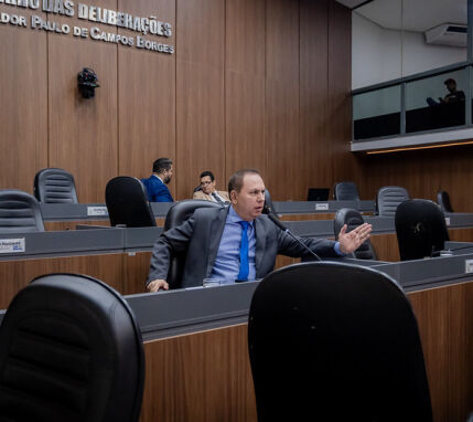 O vereador de Cuiabá, Dilemário Alencar (União Brasil). 